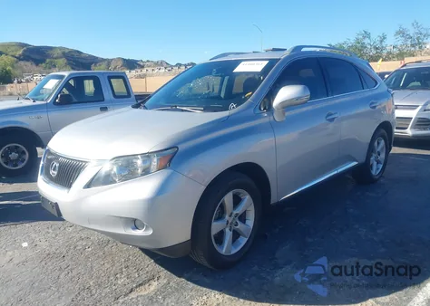 2010 Lexus Rx 350 from USA, damaged, VIN 2T2BK1BA1AC049323